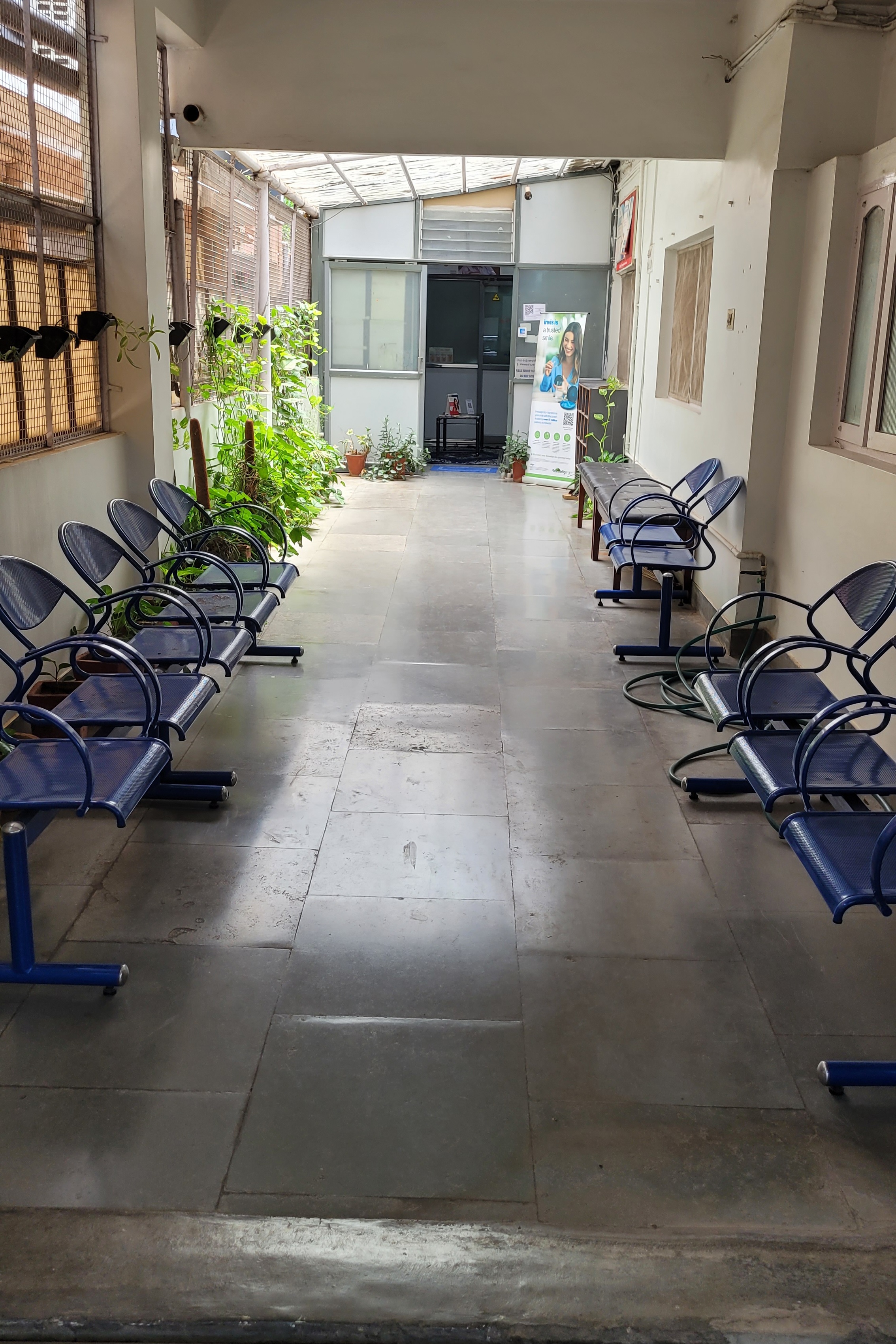 Clinic entrance view